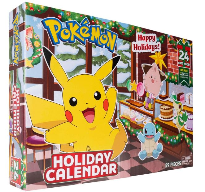 Pokémon calendrier de l\'avent Holiday 2025