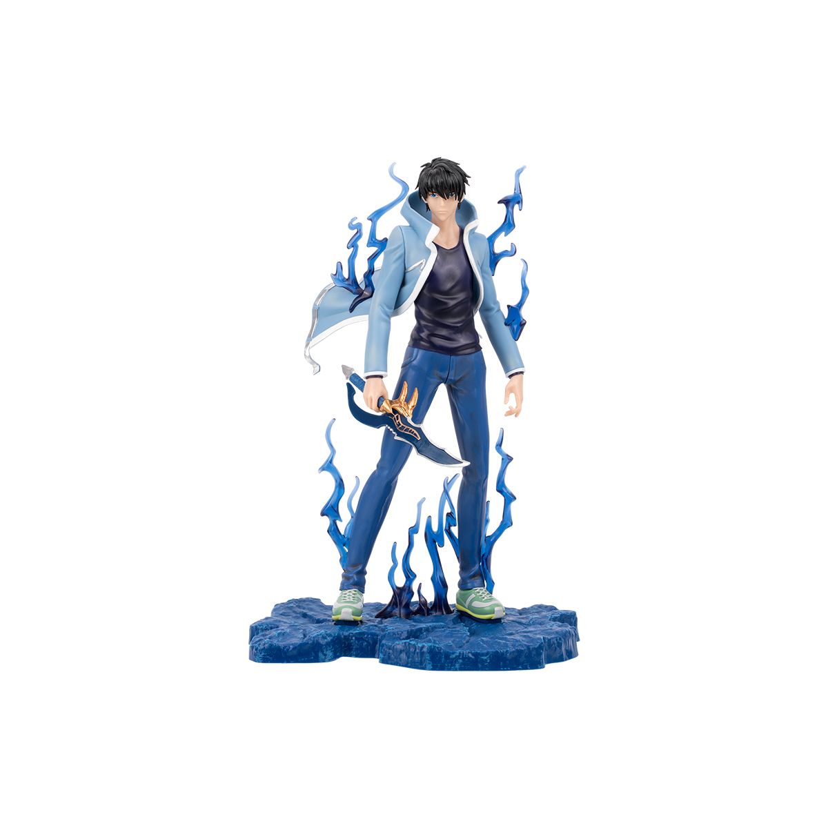 Figurina Solo Leveling - Total Anime Figure Sung Jin Woo 22cm