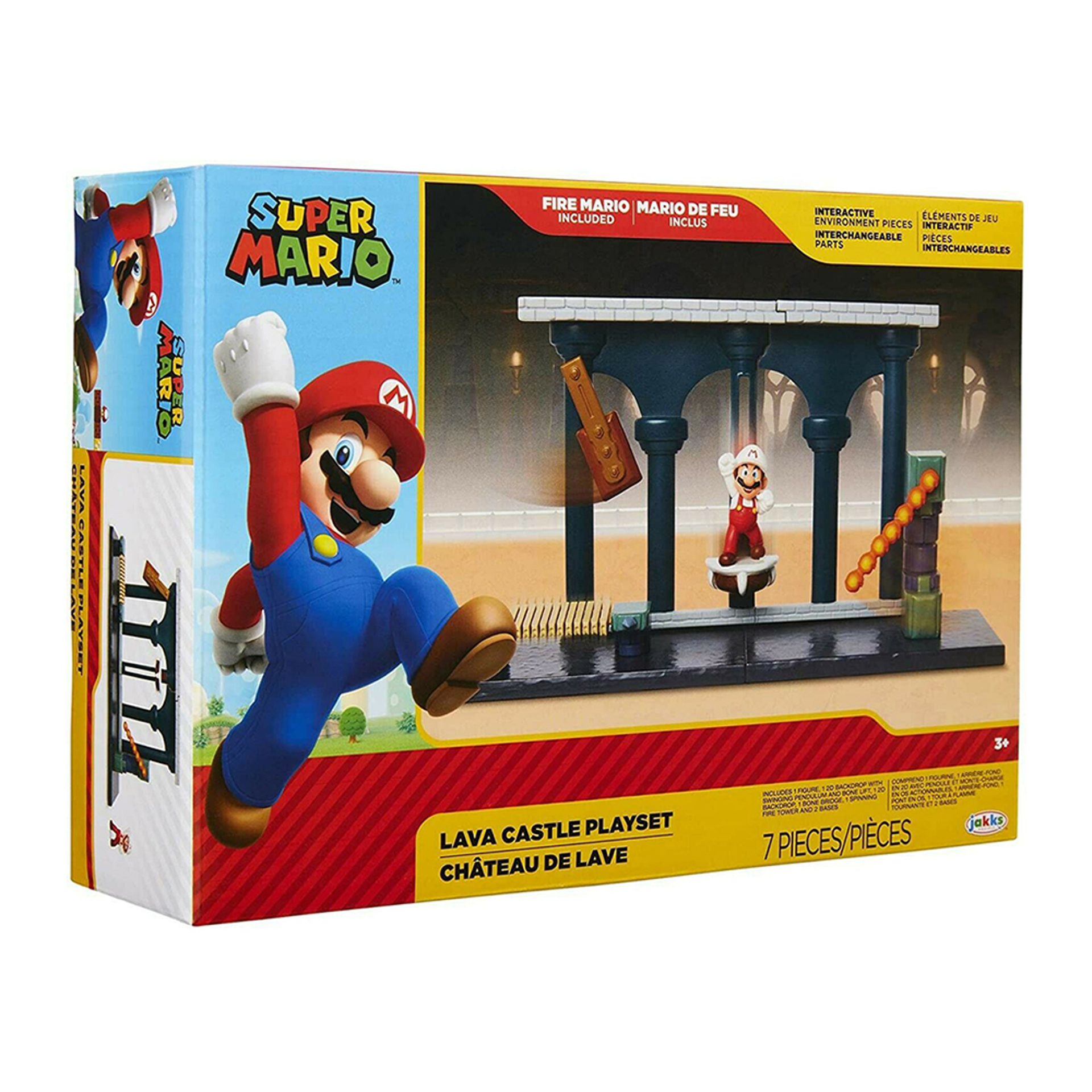 Nintendo - Super Mario Ensemble du château de lave