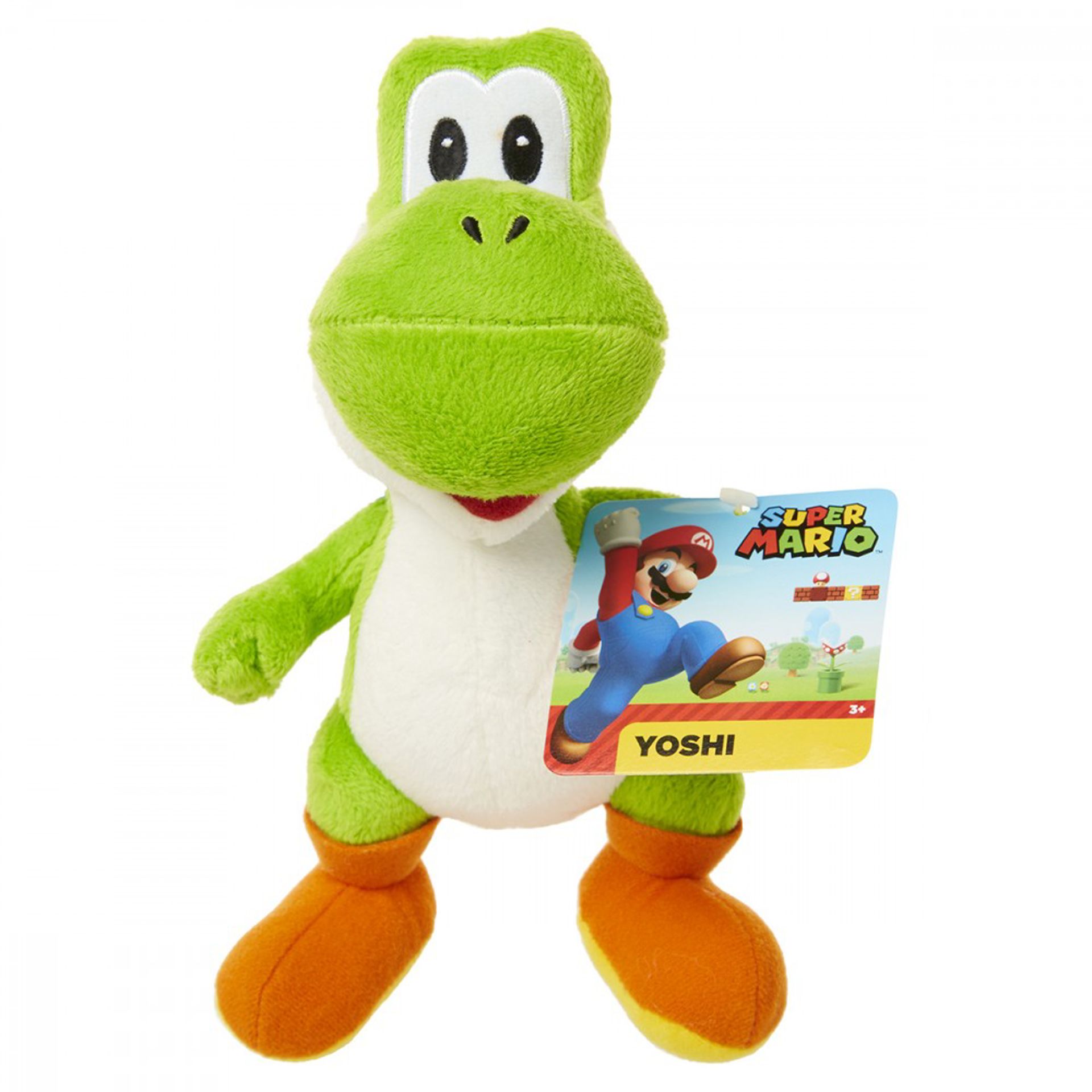 Nintendo - Peluche Yoshi debout verte 20cm