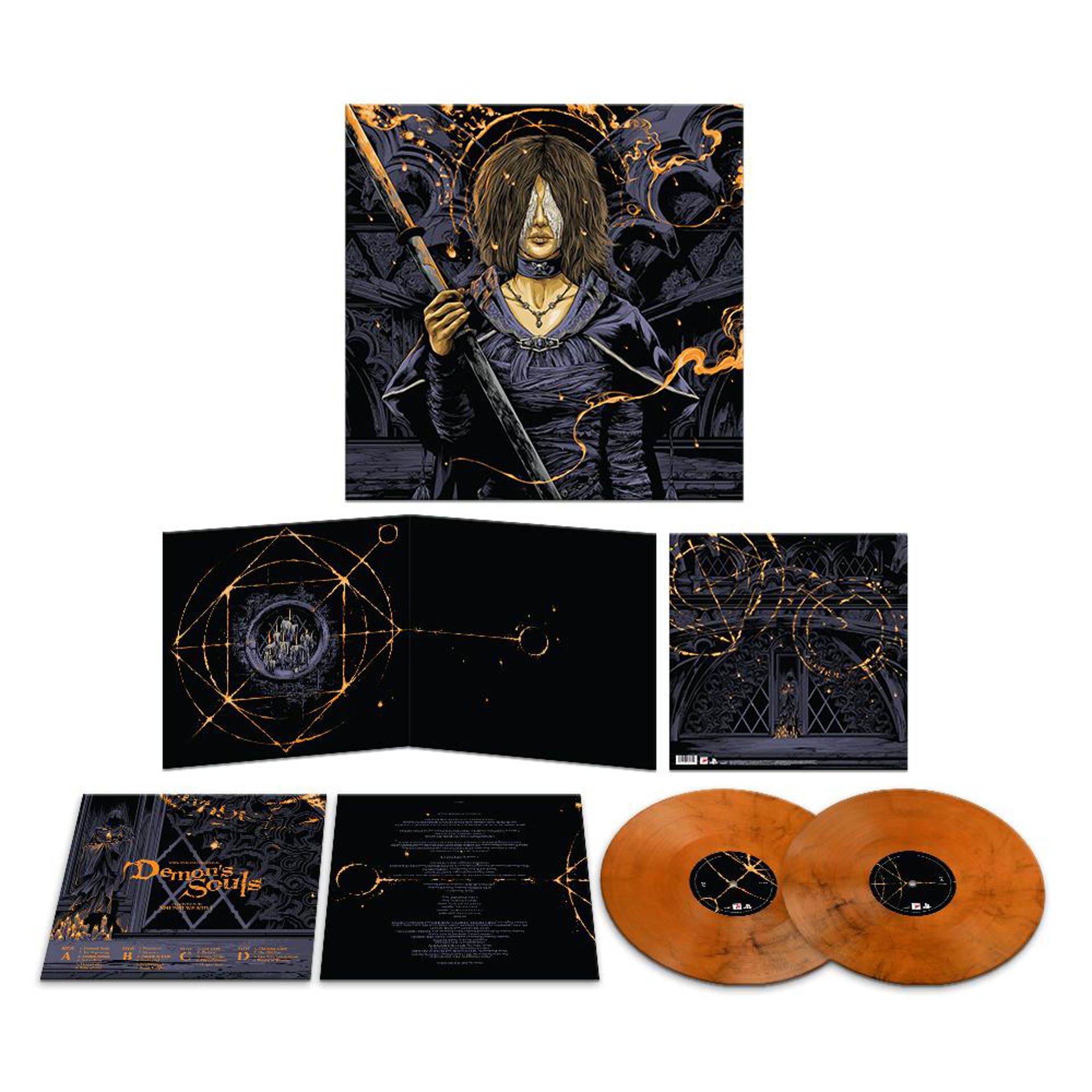 Demon\'s Souls Original Soundtrack - 2-LP Translucent Orange Viny