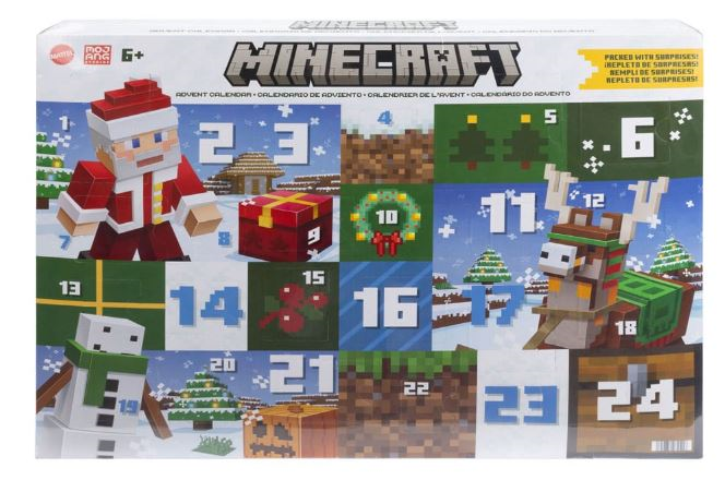 Minecraft calendrier de l\'avent