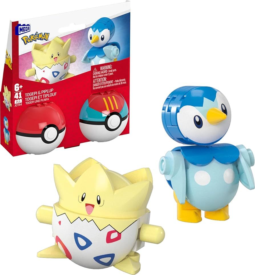 Pokémon - Pokeball : Togepi et Piplup