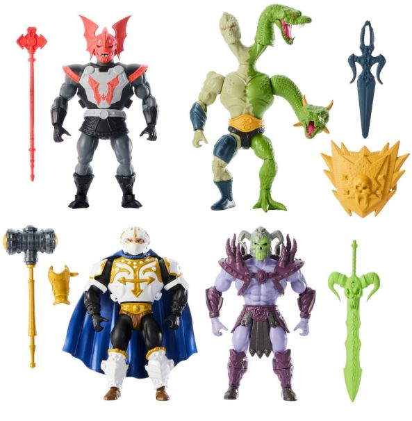 Masters of the Universe Origins pack 4 figurines heo exclusive 14 cm