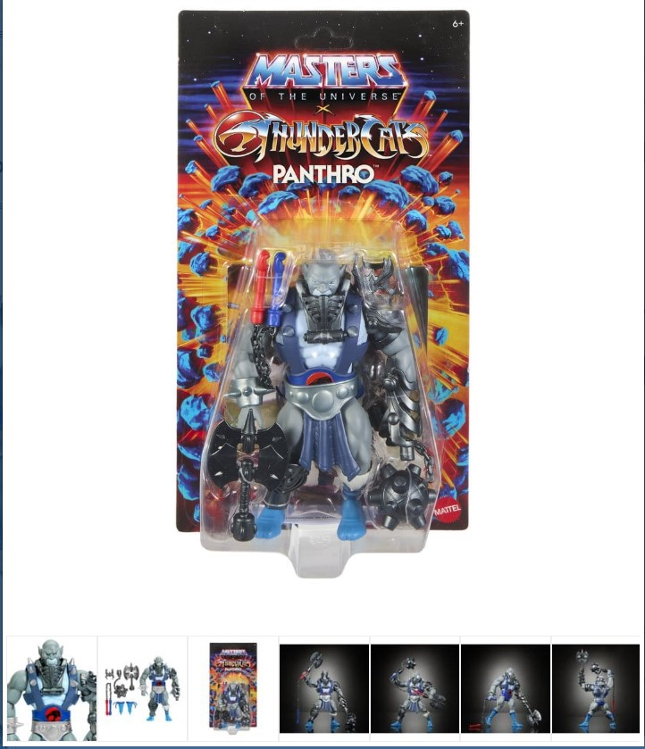 Masters of the Universe x ThunderCats figurine Panthro 14 cm