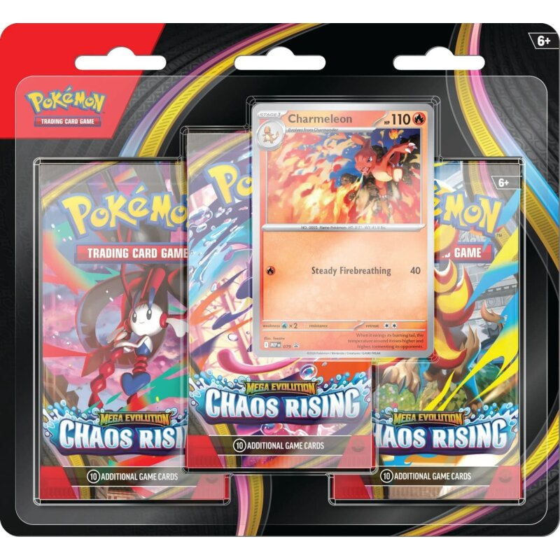 Pokémon JCC Chaos Rising tripack