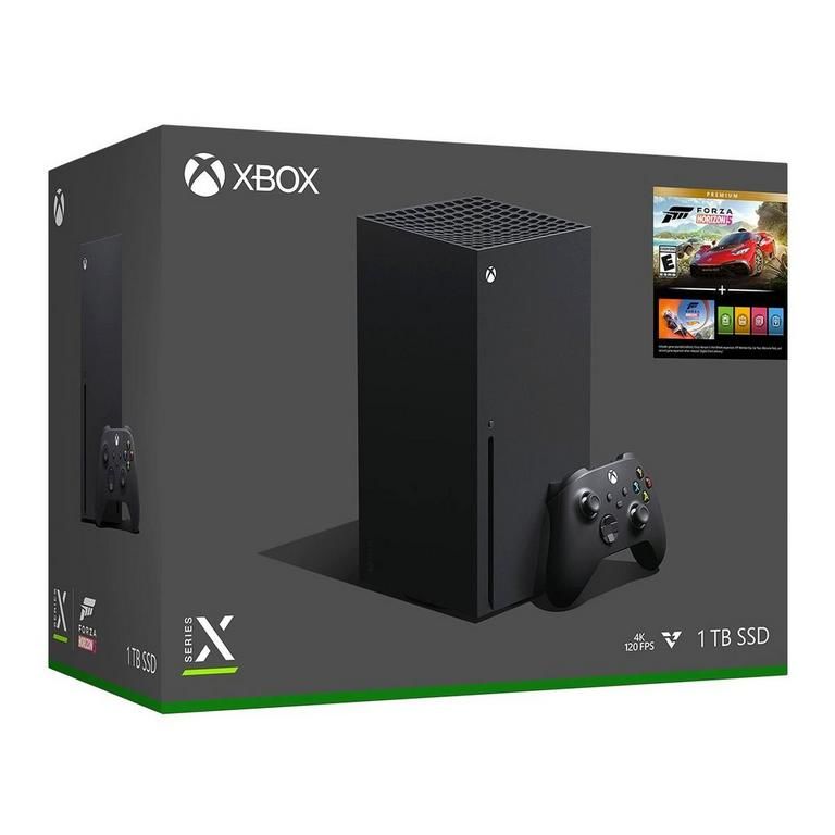 Xbox Series X Black 1TB SSD - Forza Horizon 5 Bundle