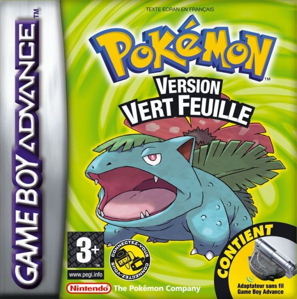 Pokémon Version Vert Feuille GBA