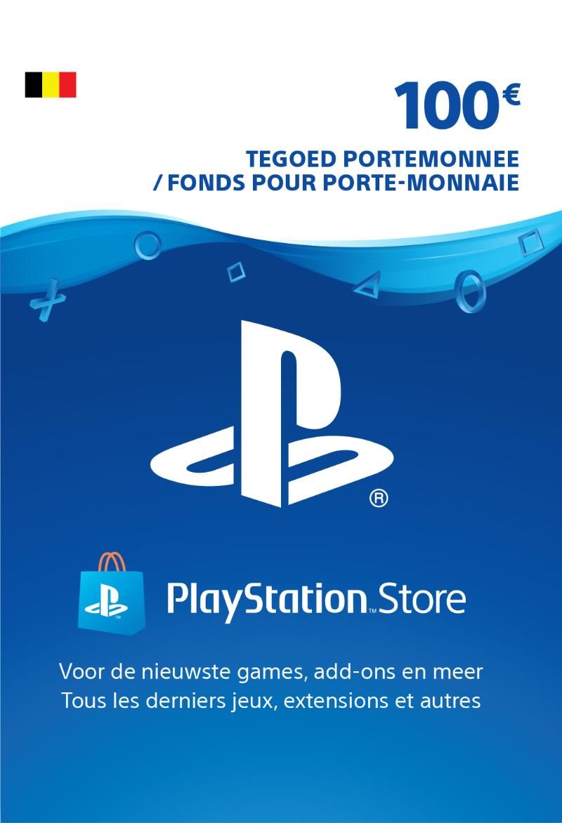 Carte Psn Card Belgique 100 Euros