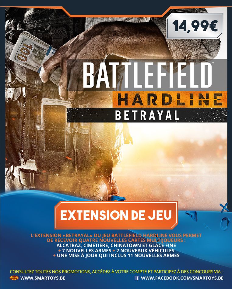 Battlefield Hardline Betrayal PS3