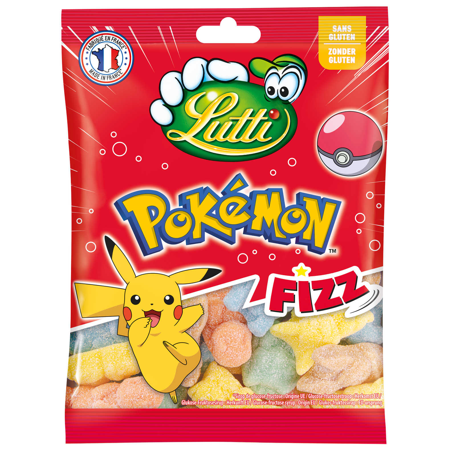 Lutti - Pokémon Fizz 180g