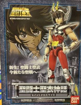 Figurine articulée avec armure Saint Seiya Seiya du Capricorne