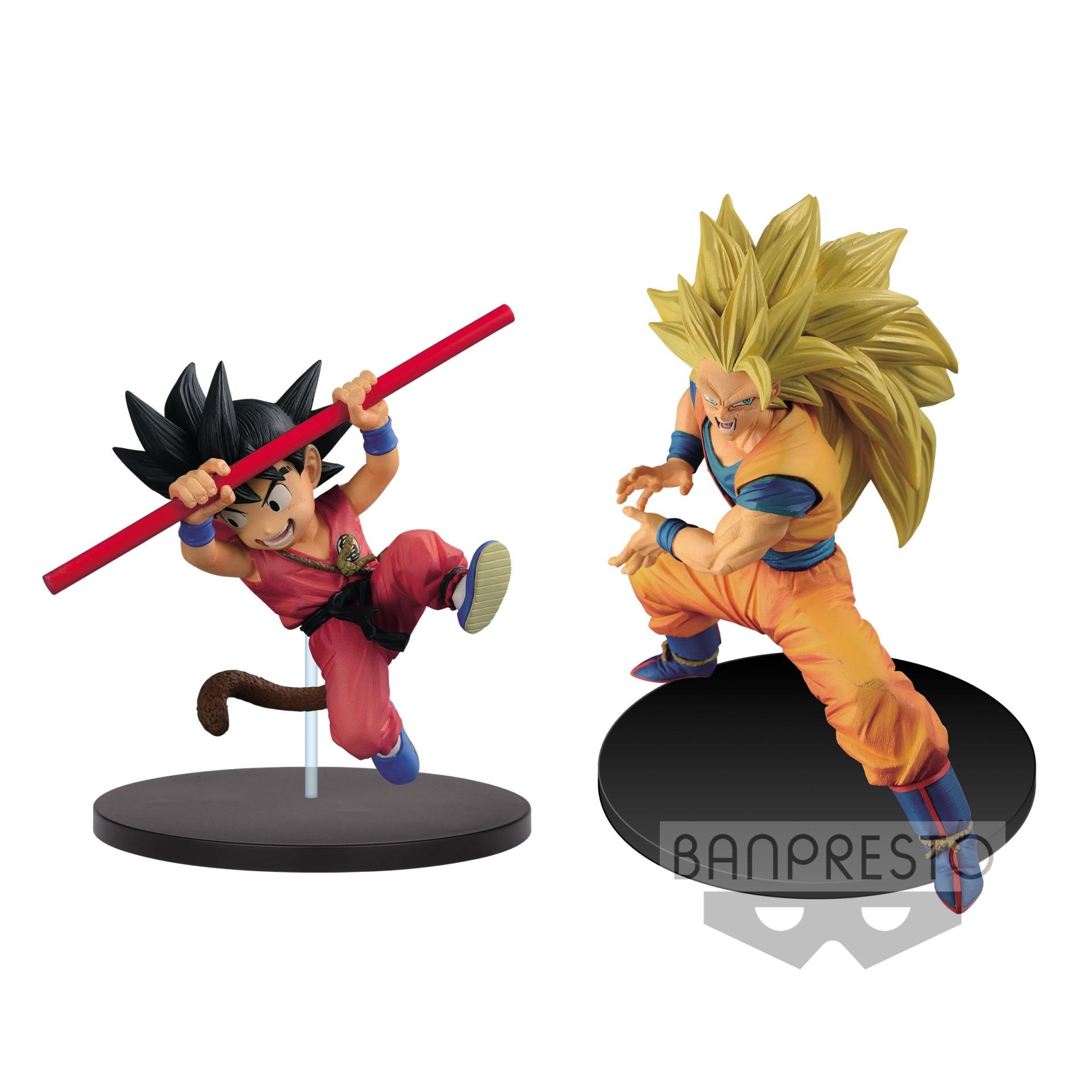Dragon Ball Z Goku Fes!! Series vol.4 Young Goku & SSJ 3 Goku