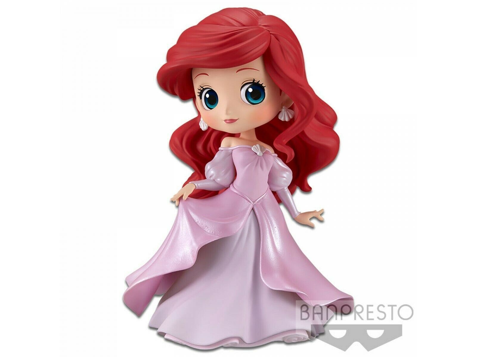 Disney Characters Q Posket Ariel Princess Dress Ver.B Pink Dress
