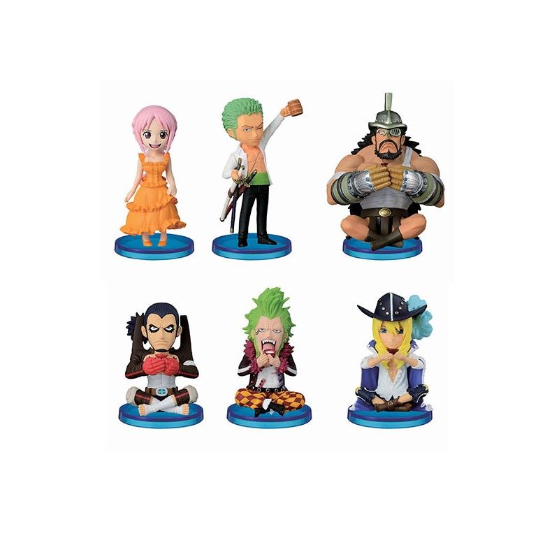 One Piece WCF Figure Collection Dressrosa 4 Assortiment