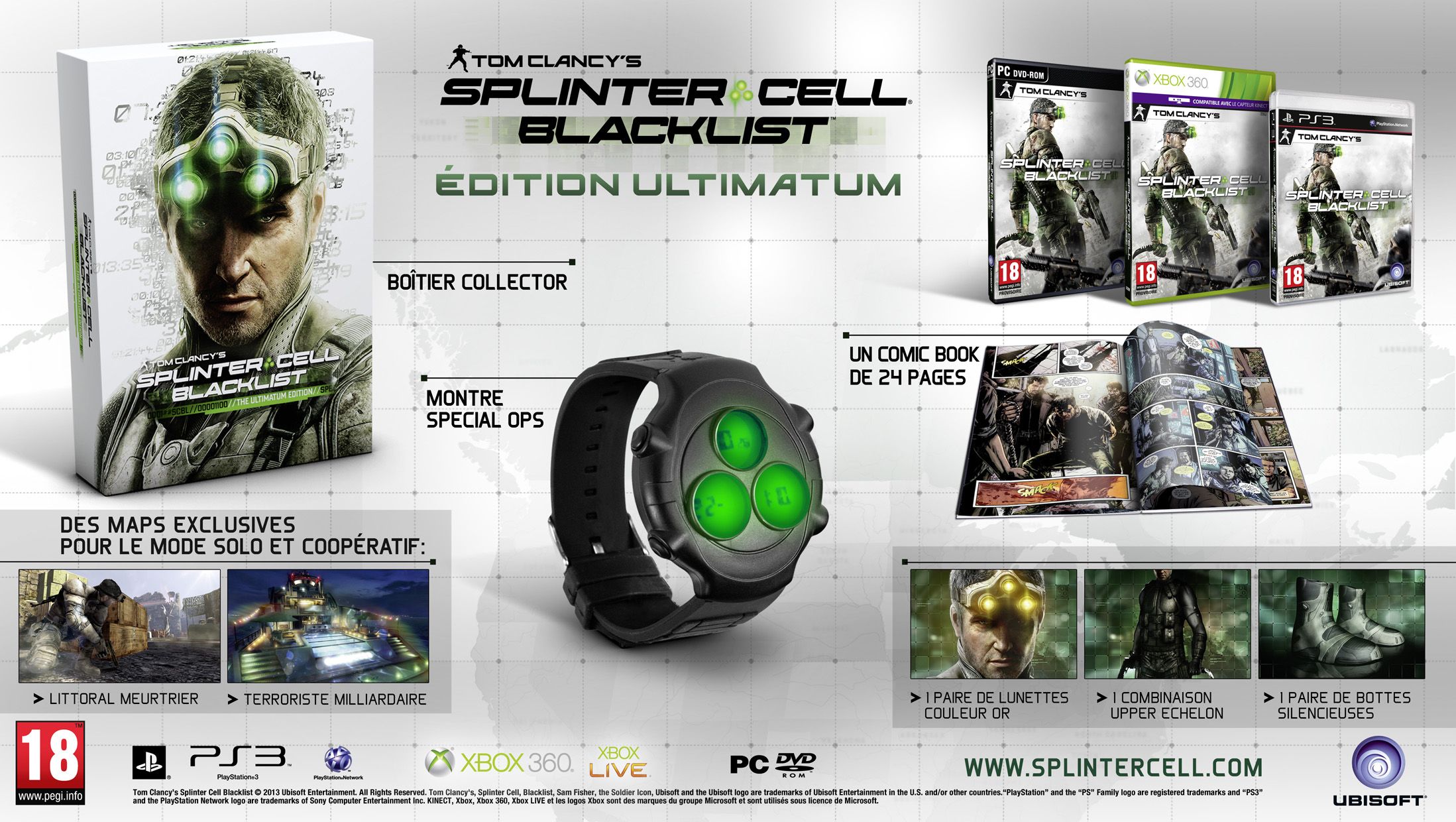 Splinter Cell Blacklist Ultimatum Limited Edition