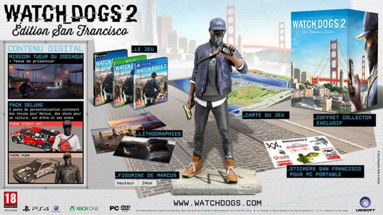 Watch Dogs 2 San Francisco Collector Edition
