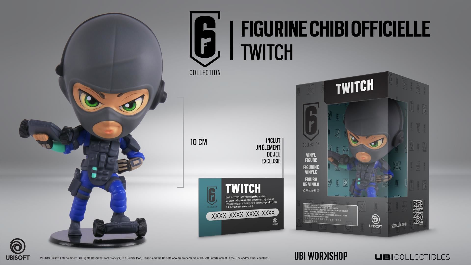 Ubicollectibles Six Collection Twitch Chibi Figure