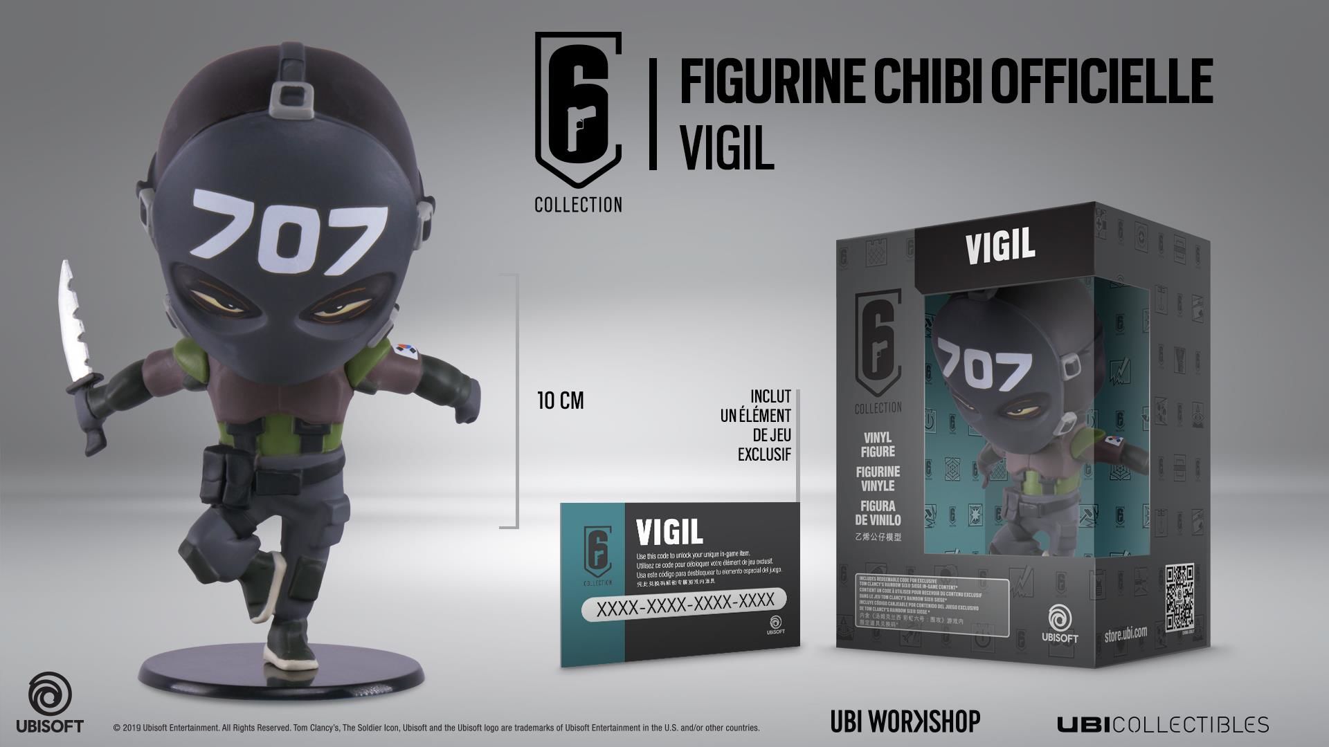 Ubicollectibles Six Collection Vigil Chibi Figure