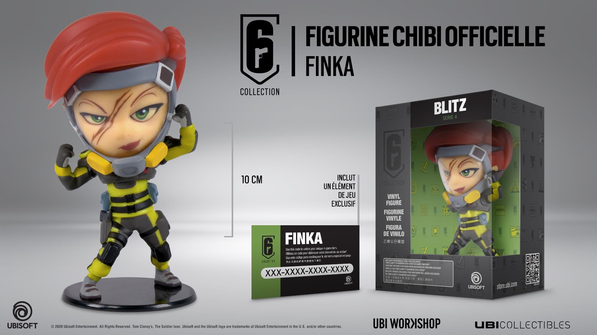 Ubicollectibles Six Collection Finka Chibi Figure 10cm