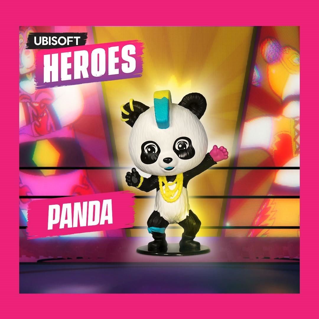 Ubisoft Heroes Series 2 Chibi JD Panda Figurine 10cm