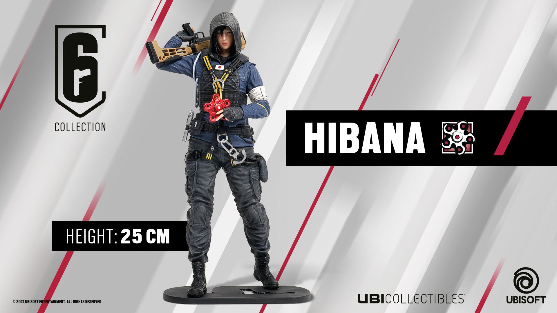 figurine hibana raimbow six siege