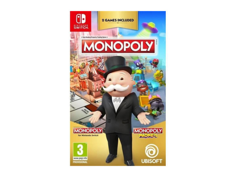 Complilation monopoly classic + madness jeu switch