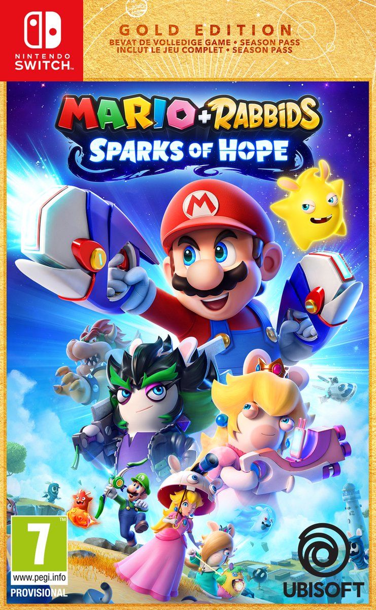 Mario + The Lapins Crétins Sparks of Hope - Gold Edition