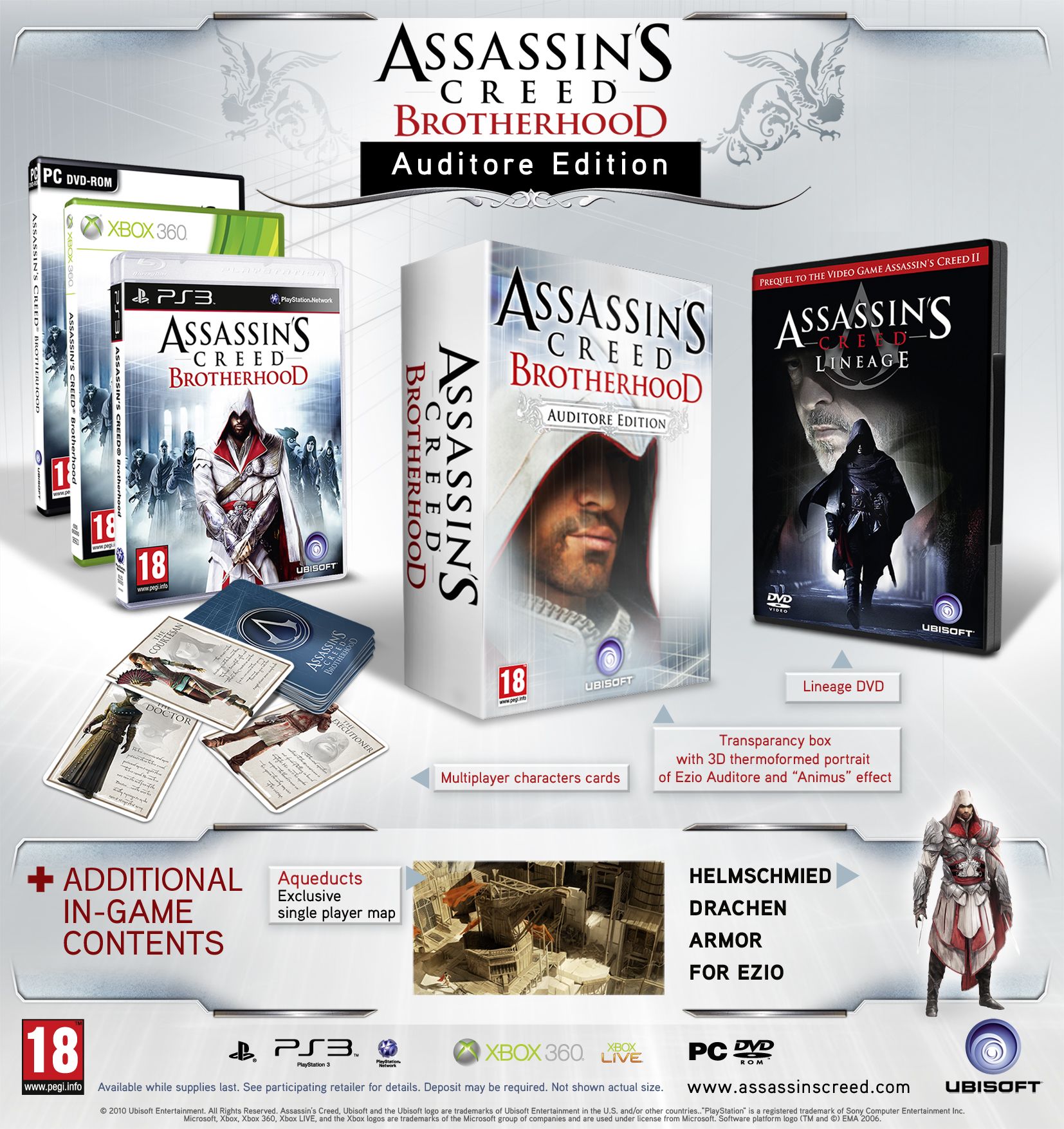 Assassin's creed : brotherhood - Auditore edition (collector)