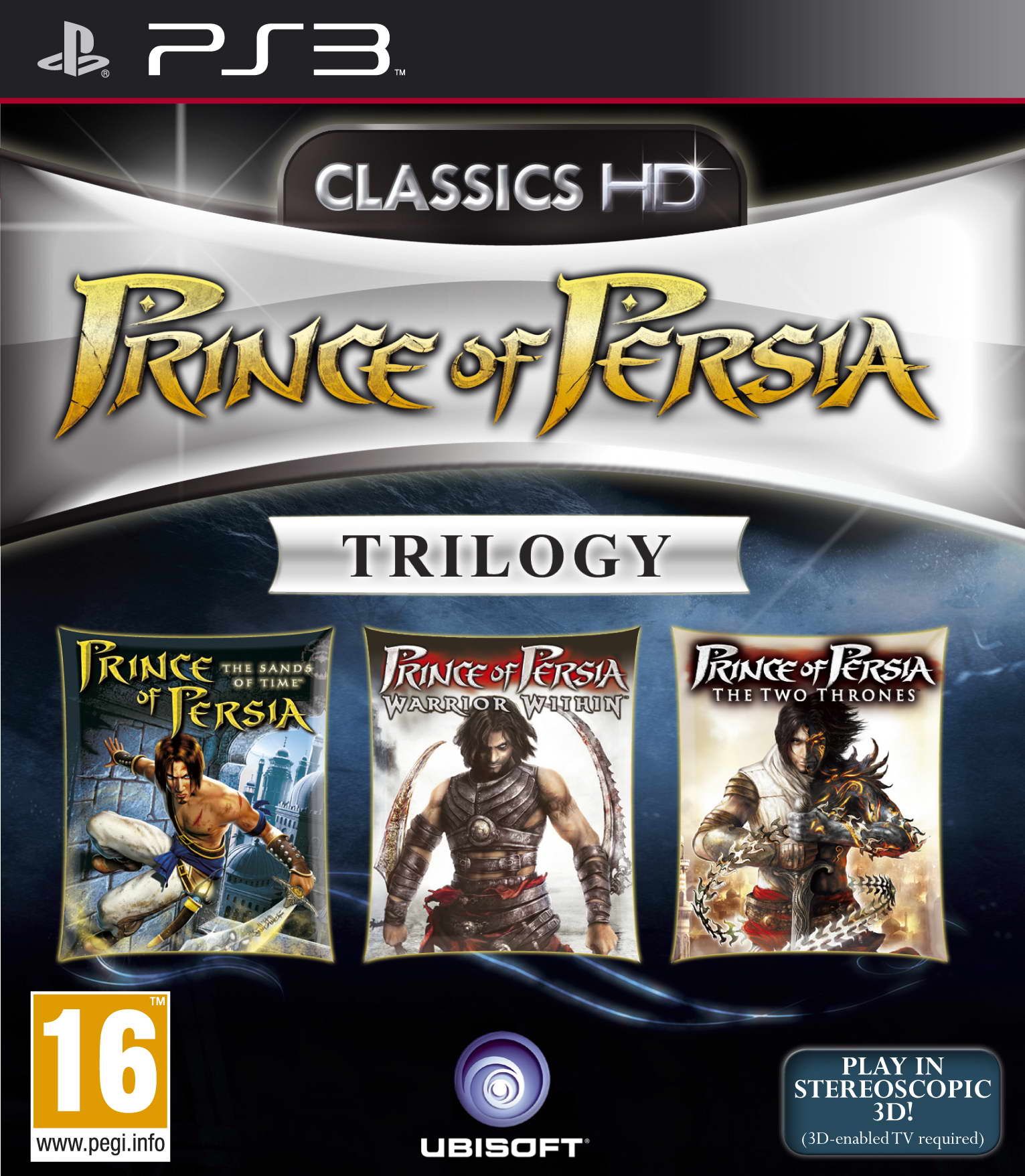 Prince of persia trilogy (720P & extra 3D)