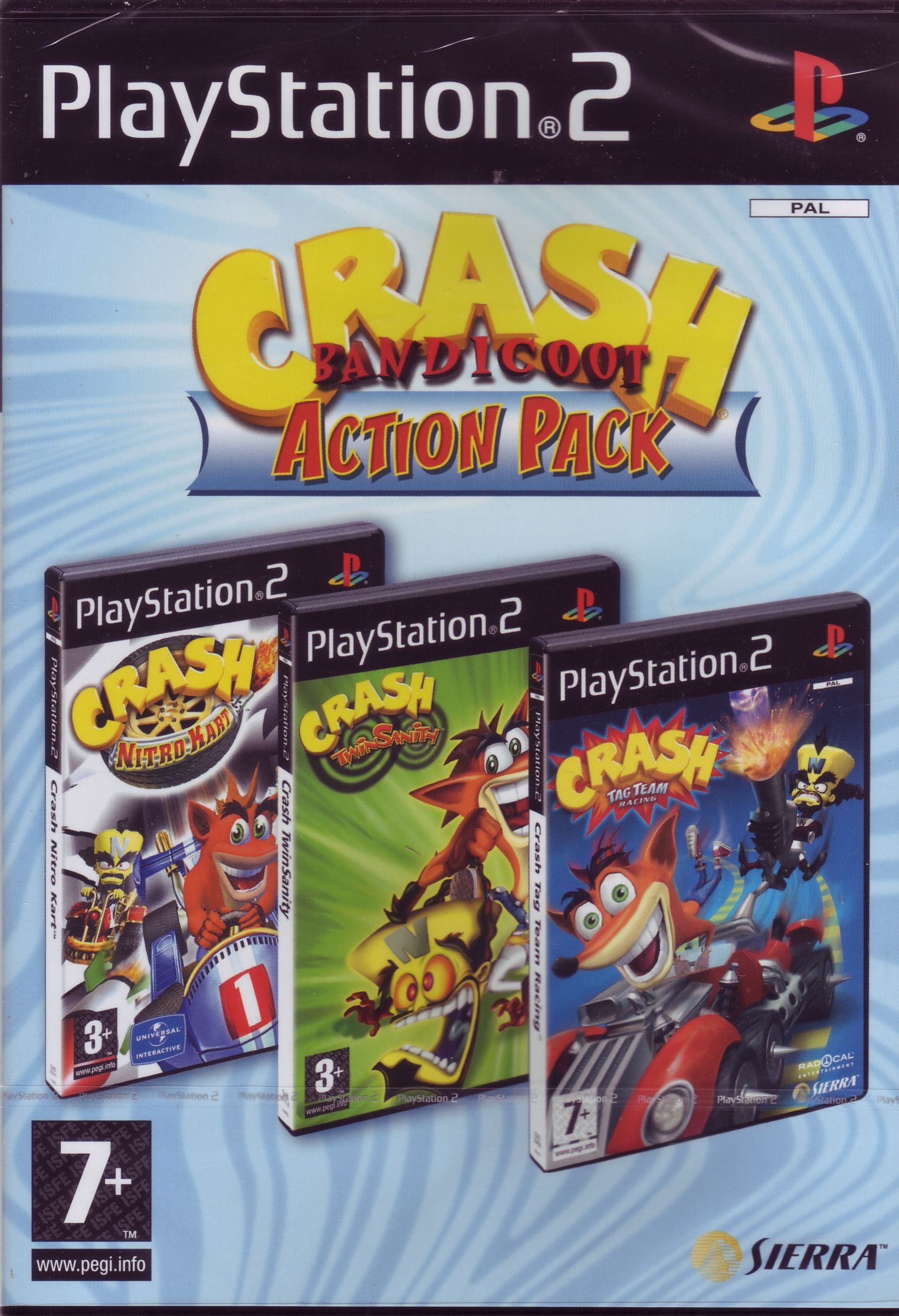 Crash bandicoot action pack - (3 en 1)