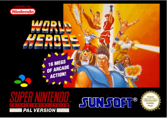 World Heroes - SNES