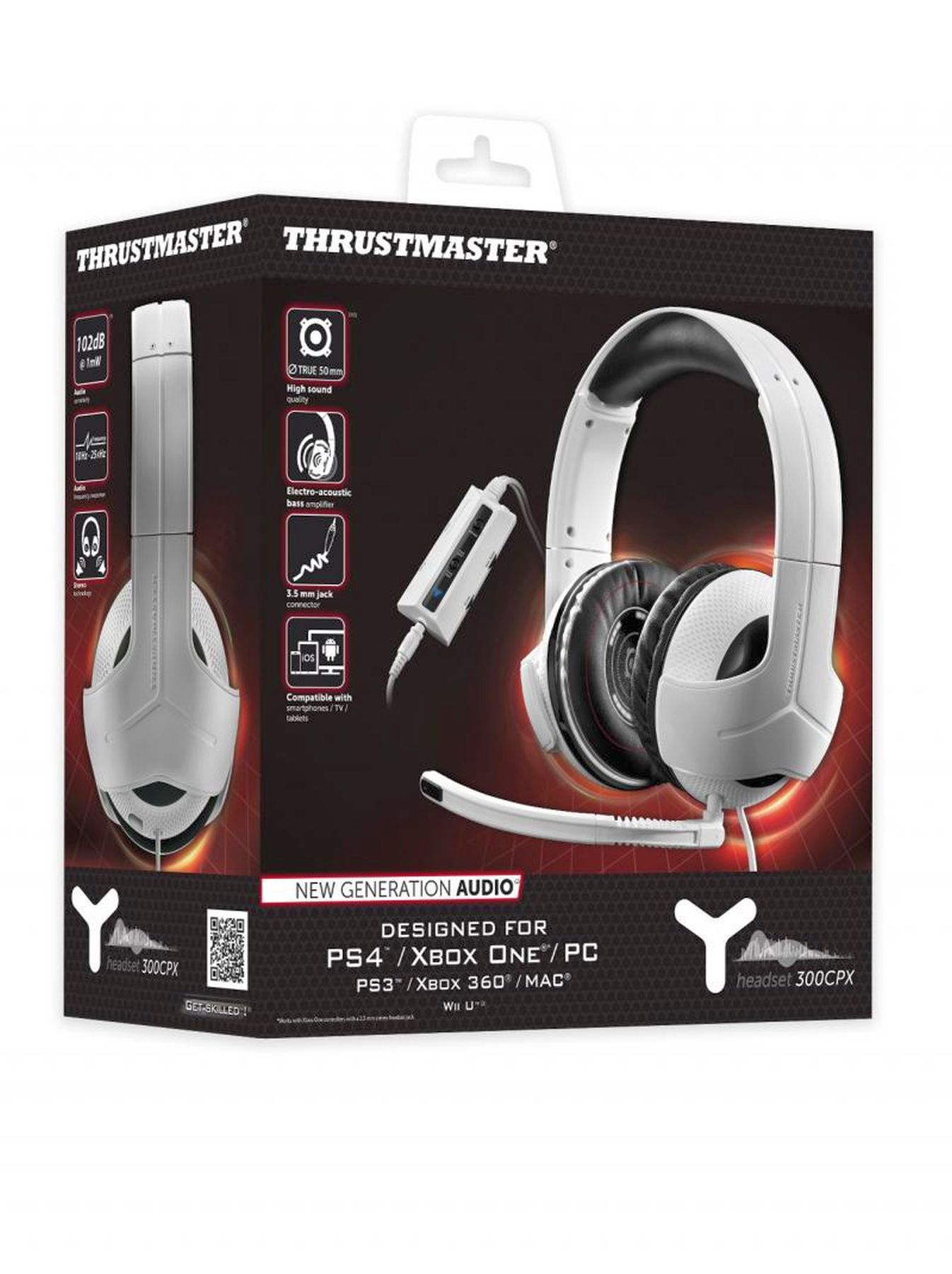 Thrustmaster Y300CPX Gaming Headset PS4/Xone/PS3/X360/PC/Mac