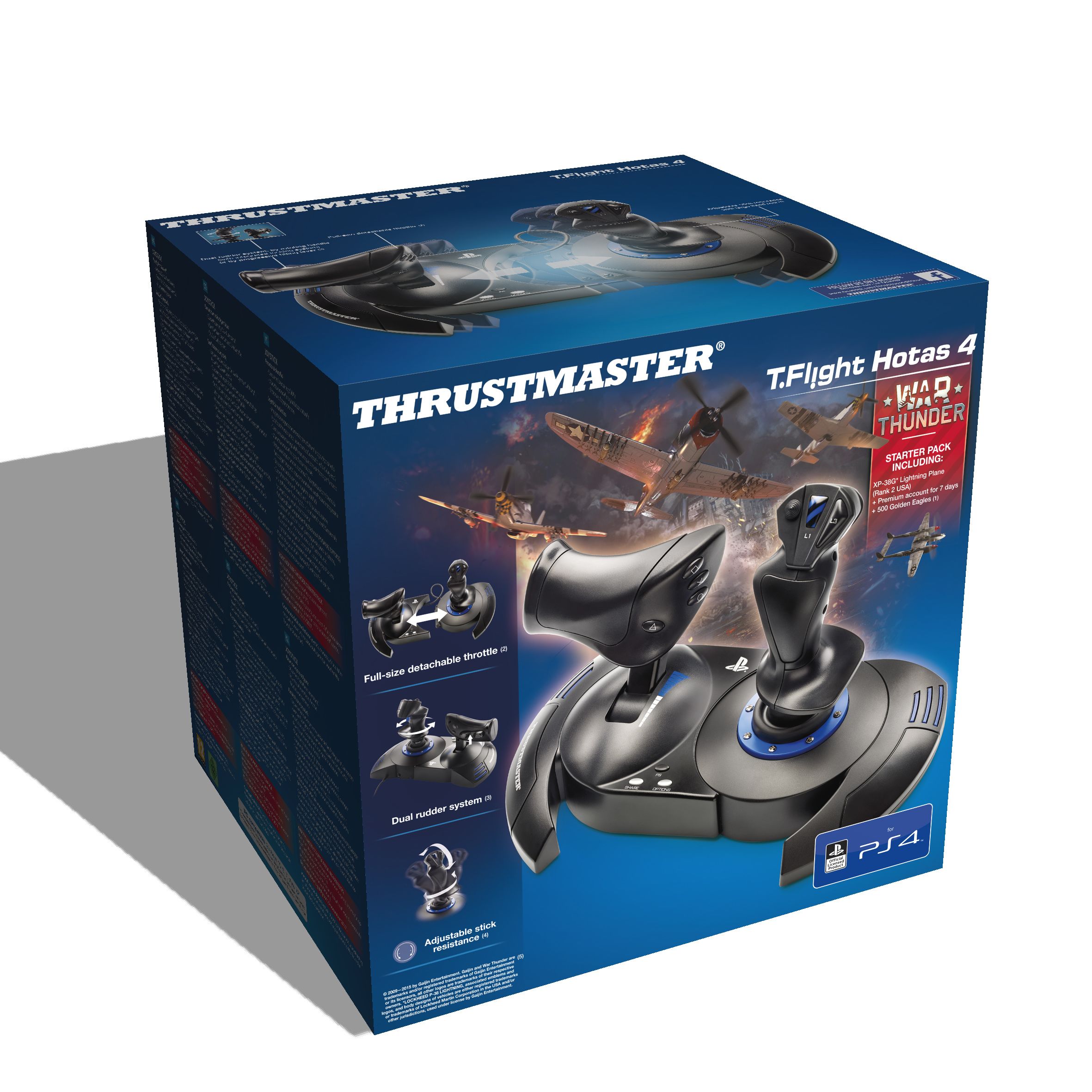 Thrustmaster T.Flight Hotas 4 War Thunder Starter Pack PS4/PC