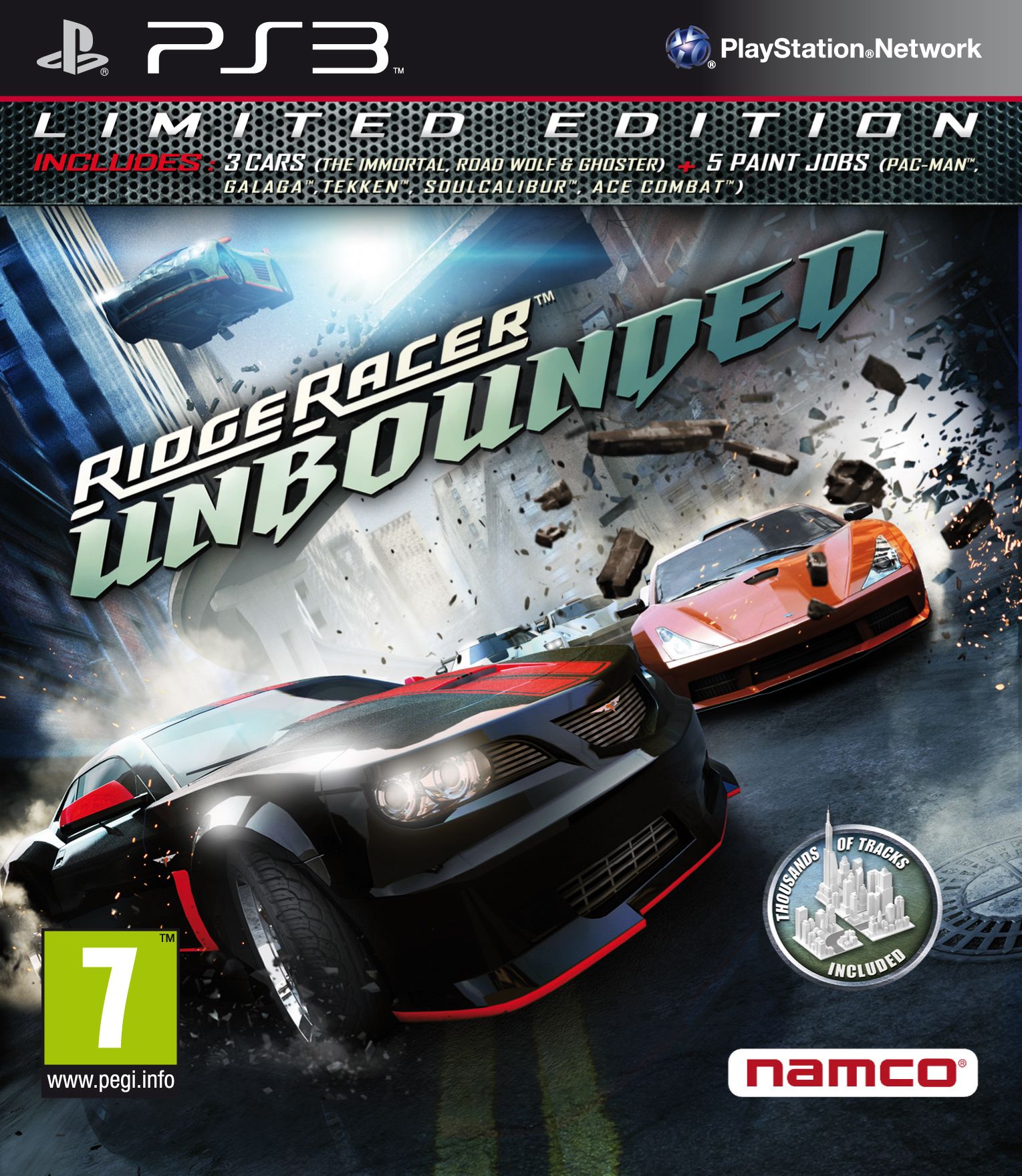 Ridge Racer Unbounded Limited Edition