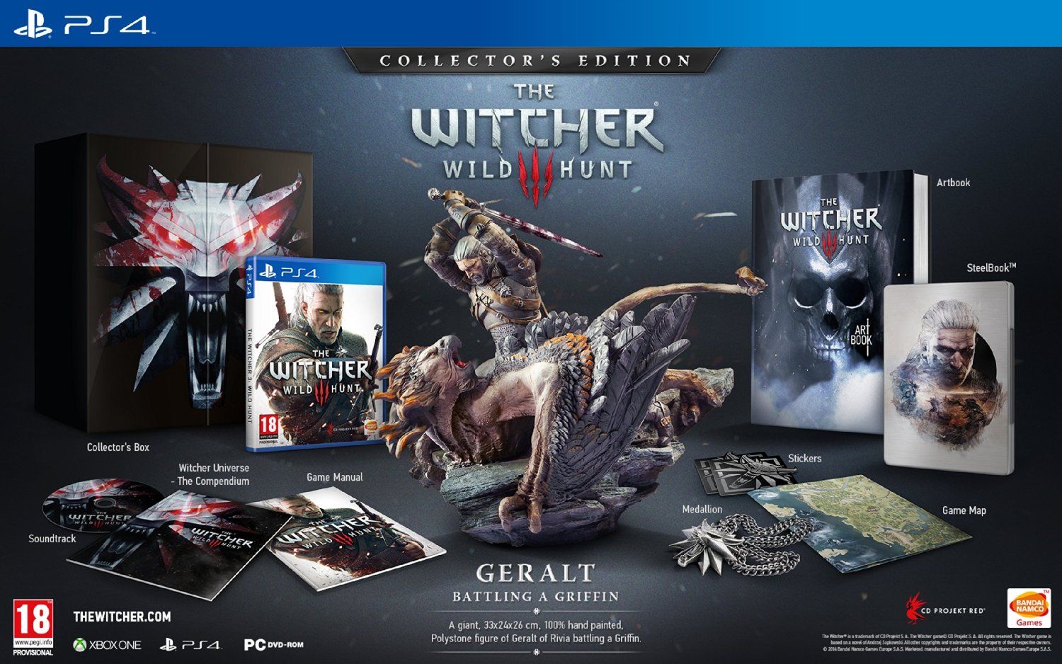 The Witcher 3 : Wild Hunt Collector Edition