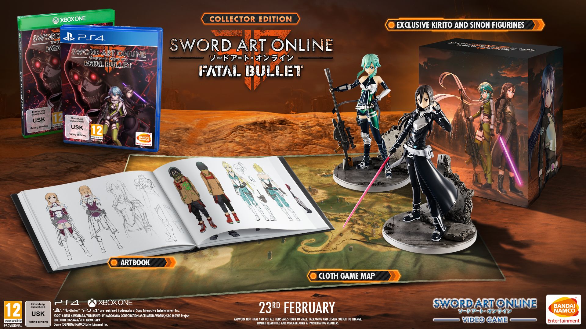 Sword Art Online : Fatal Bullet Collector\'s Edition