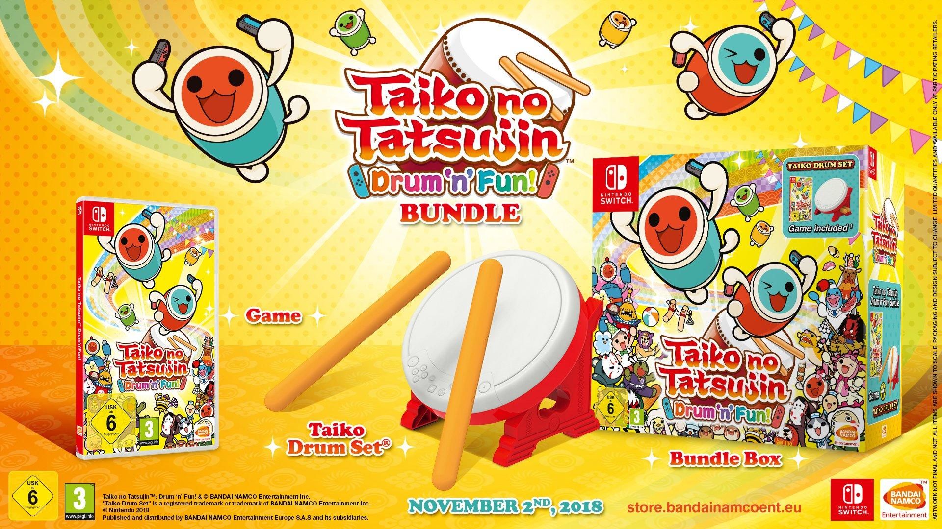 Taiko No Tatsujin : Drum \'n\' Fun! Bundle Edition