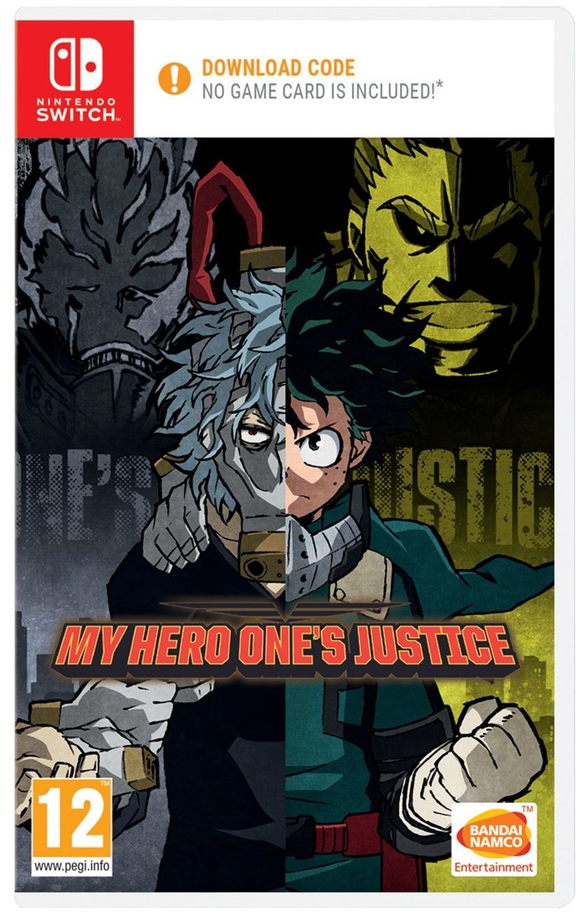 MY HERO ONE\'S JUSTICE (Code-in-a-box) - Version Nintendo Switch