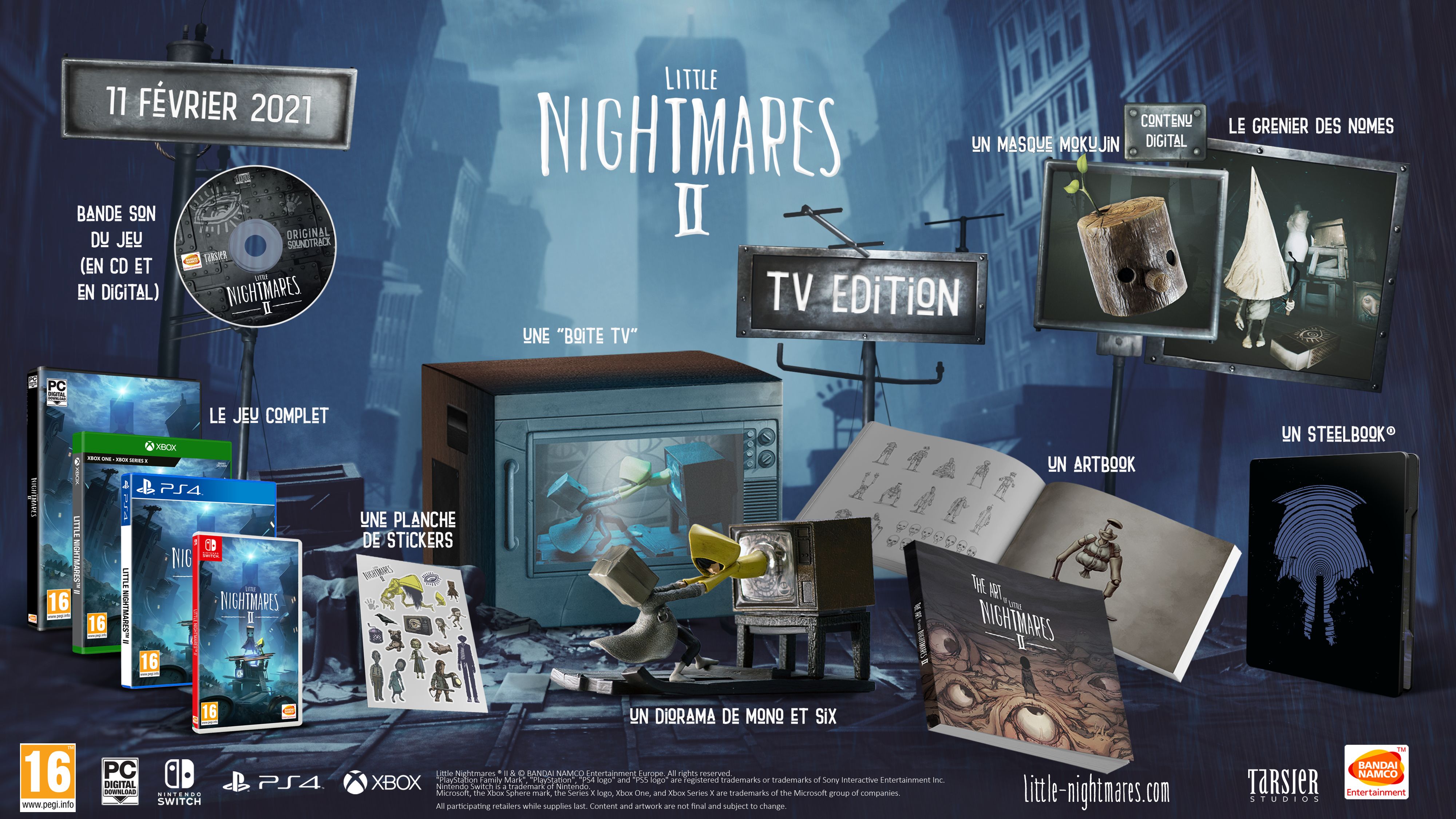 Little Nightmares II Collector\'s TV Edition