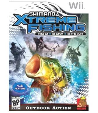 Extreme fishing shimano wii