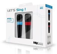 Wii 2 Wired Microphones
