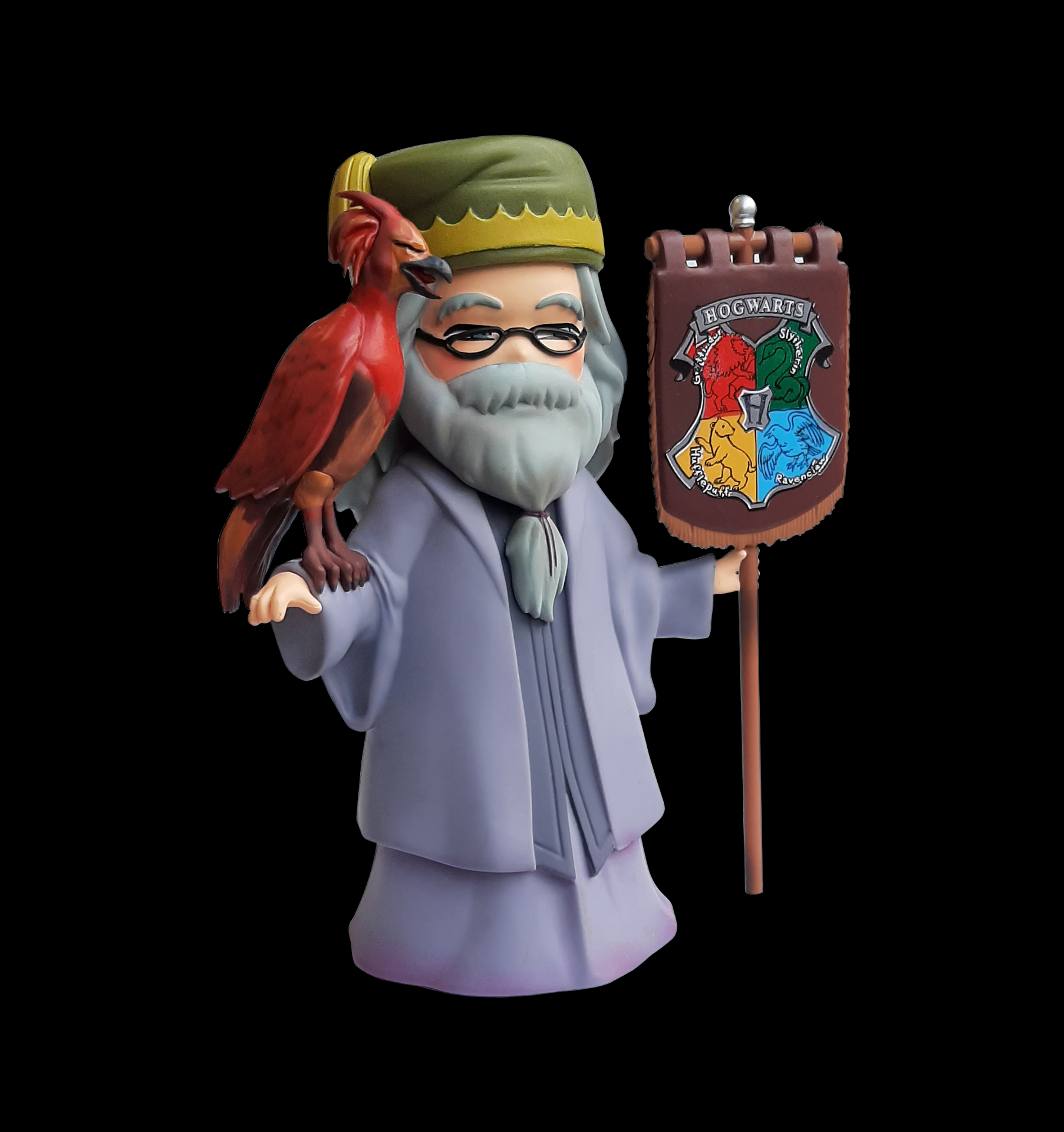 Plastoy - Figurine Dumbledore & Fumseck