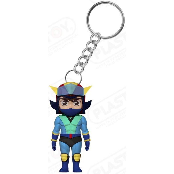 Plastoy, Porte-clés, Porte-clés Chibi Goldorak Alcor Koji Kabuto, Or