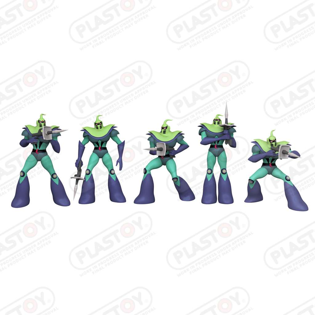 Goldorak Soldats de Vega - Pack 5 Figurines