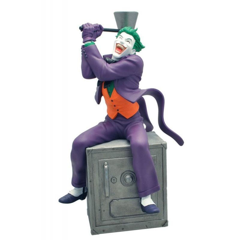 Plastoy - Le Joker sur Coffre-Fort Tirelire de Collection