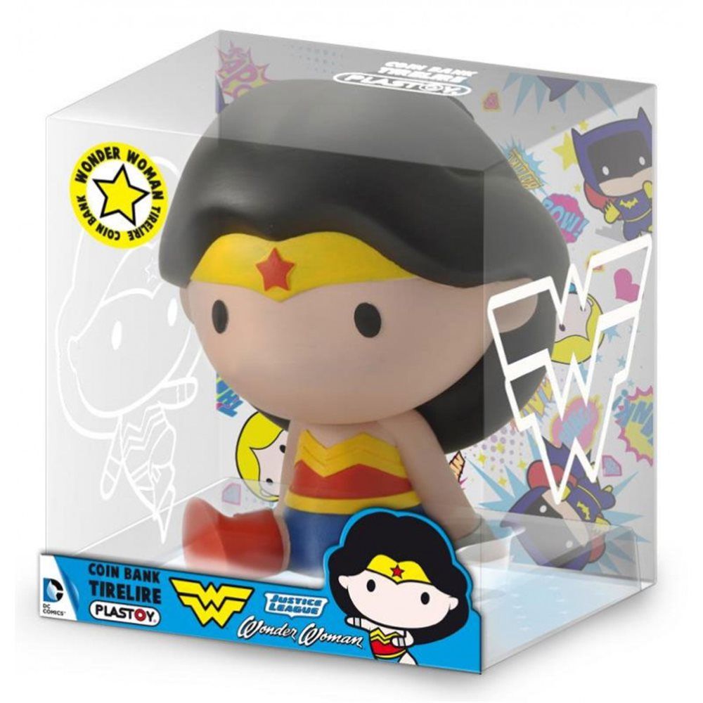 Plastoy - Chibi Wonder Woman Mini Money Box