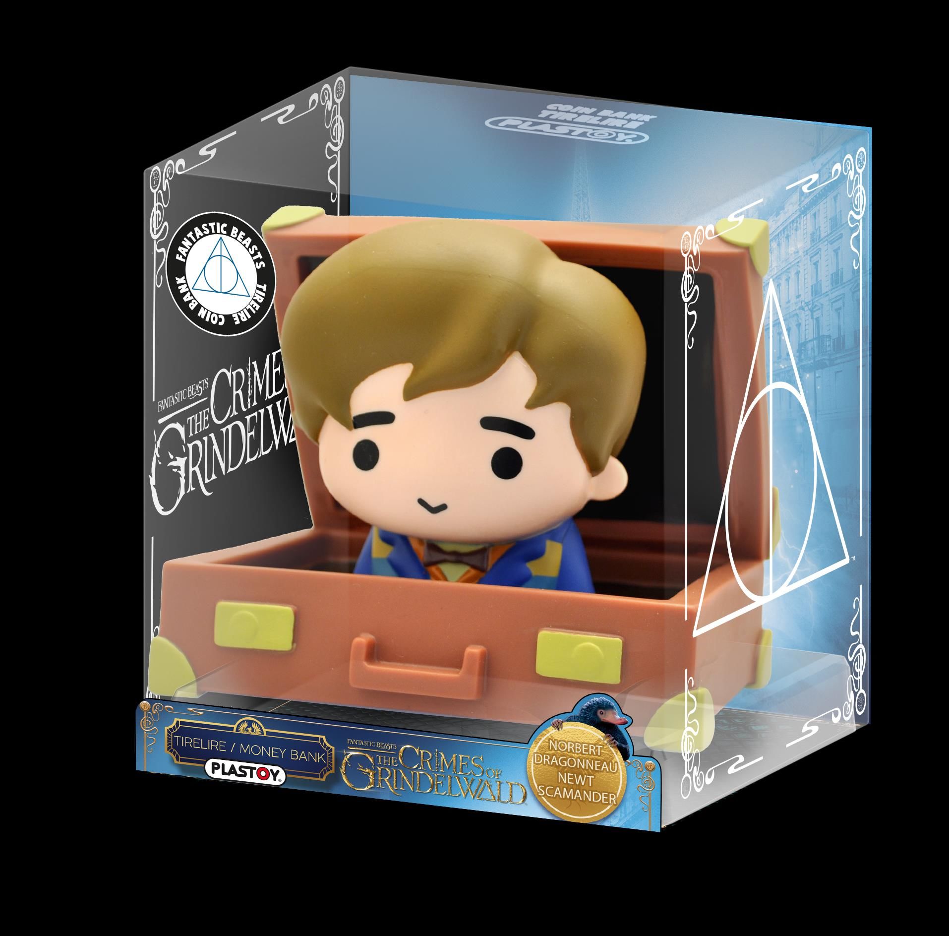 Fantastic Beasts - Tirelire Chibi Norbert Dragonneau Valise