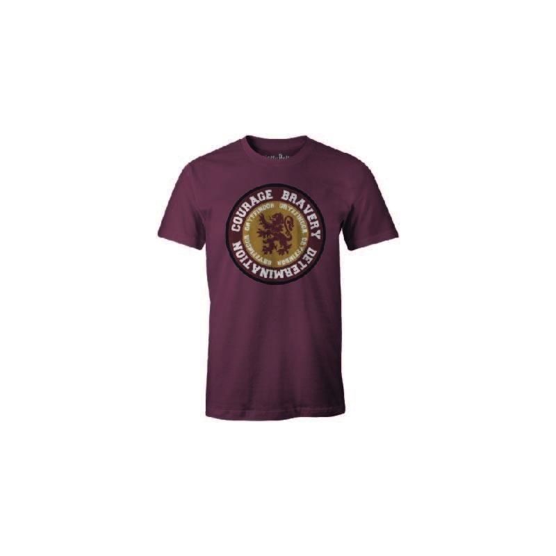 Harry Potter - Courage Gryffindor Brique T-Shirt M