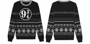 Harry Potter - Ugly 9 3/4 Christmas Sweater L